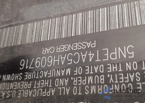 2010 Hyundai Sonata Gls from USA, damaged, VIN 5NPET4AC5AH609716